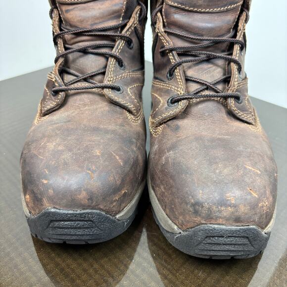 Red Wing 2205 6" Aluminum Safety Toe Lace Up Boots Men's 9 Workwear Hike - Picture 10 of 11